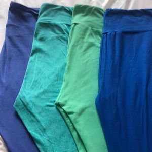 LuLaRoe Legging Lot Solid OS